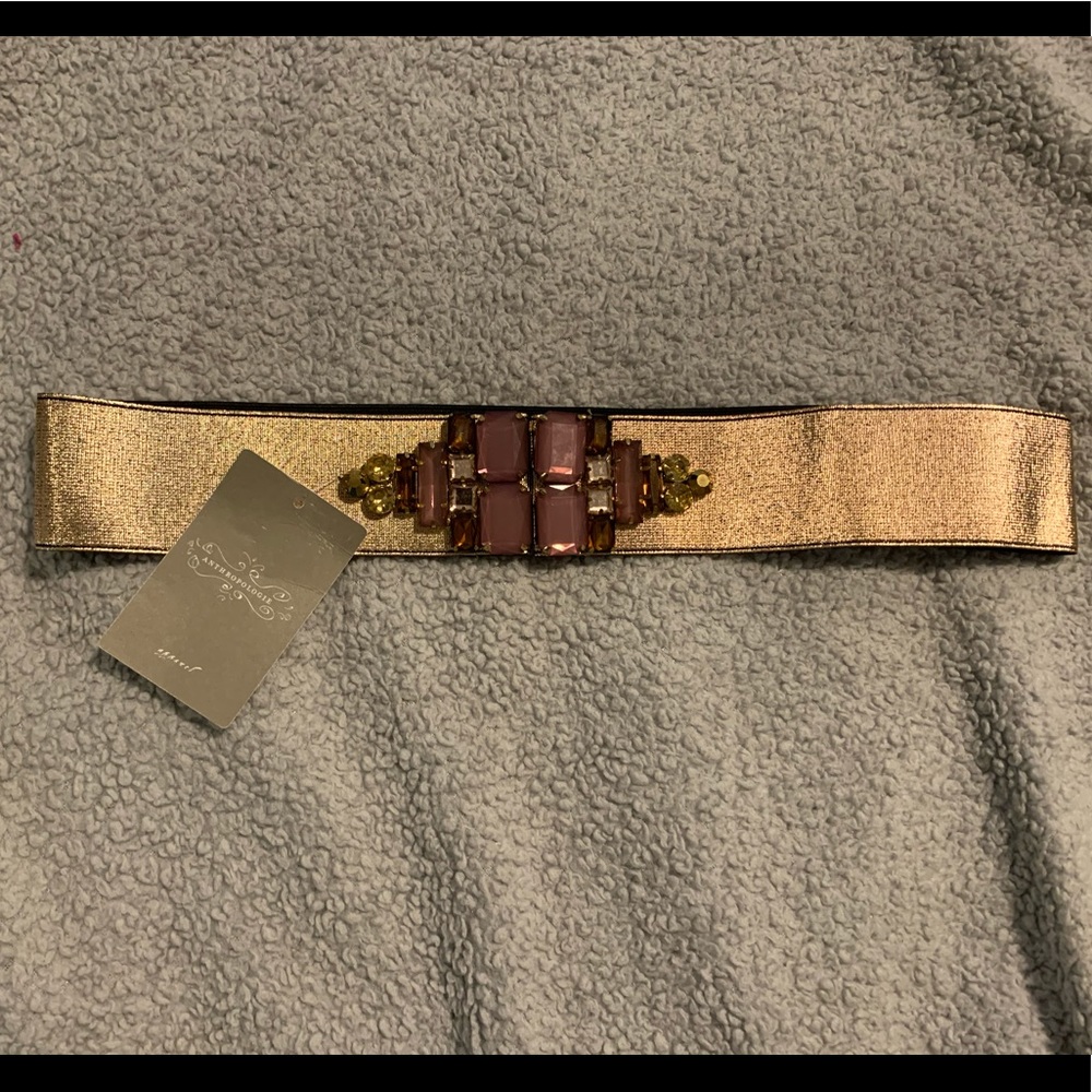 Anthropologie pink belt